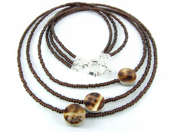 Rocailles Perlenkette von Aperlea